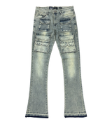 Waimea Stacked Pocket Blue Denim