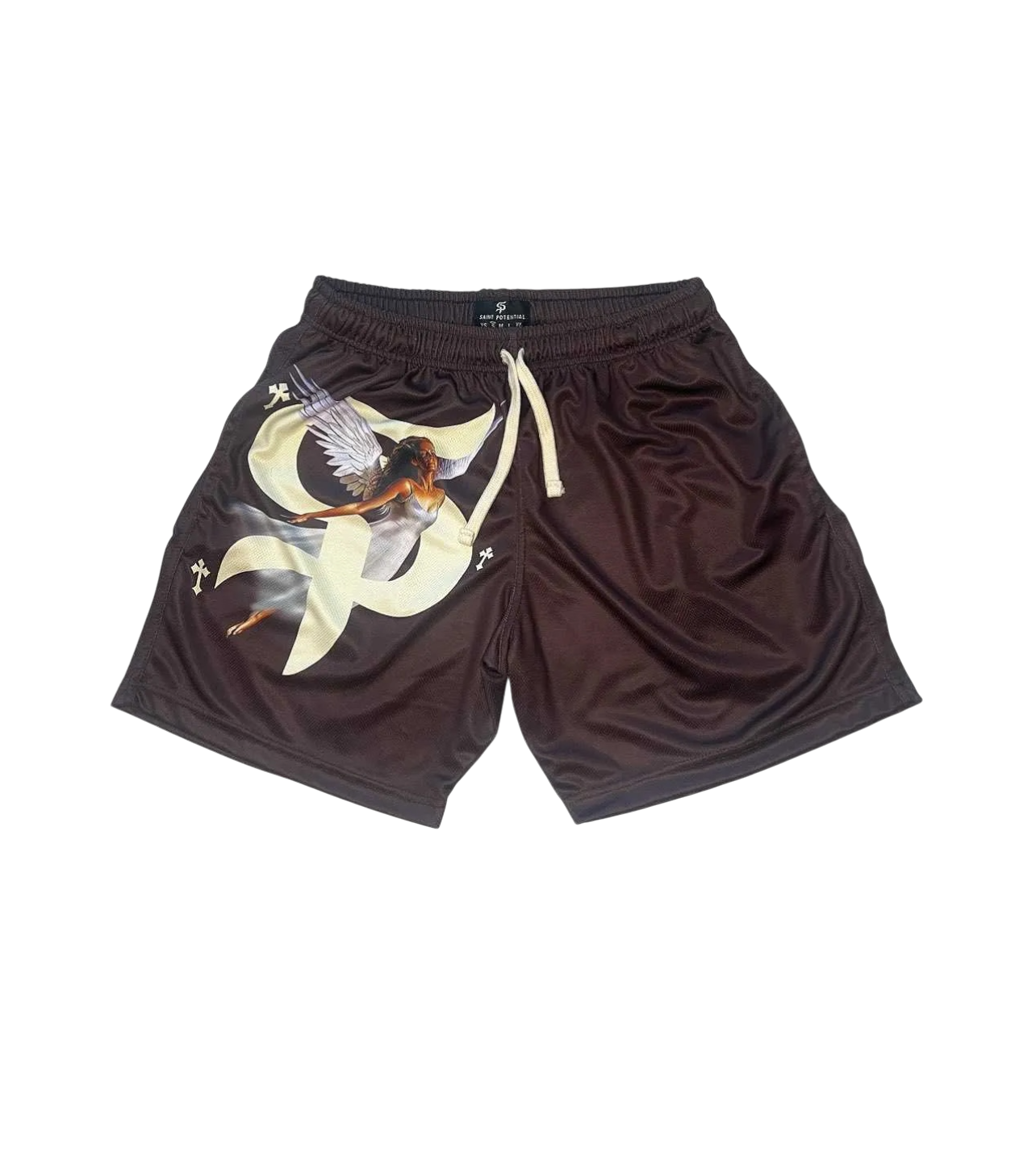 Saint Potential Brown Shorts