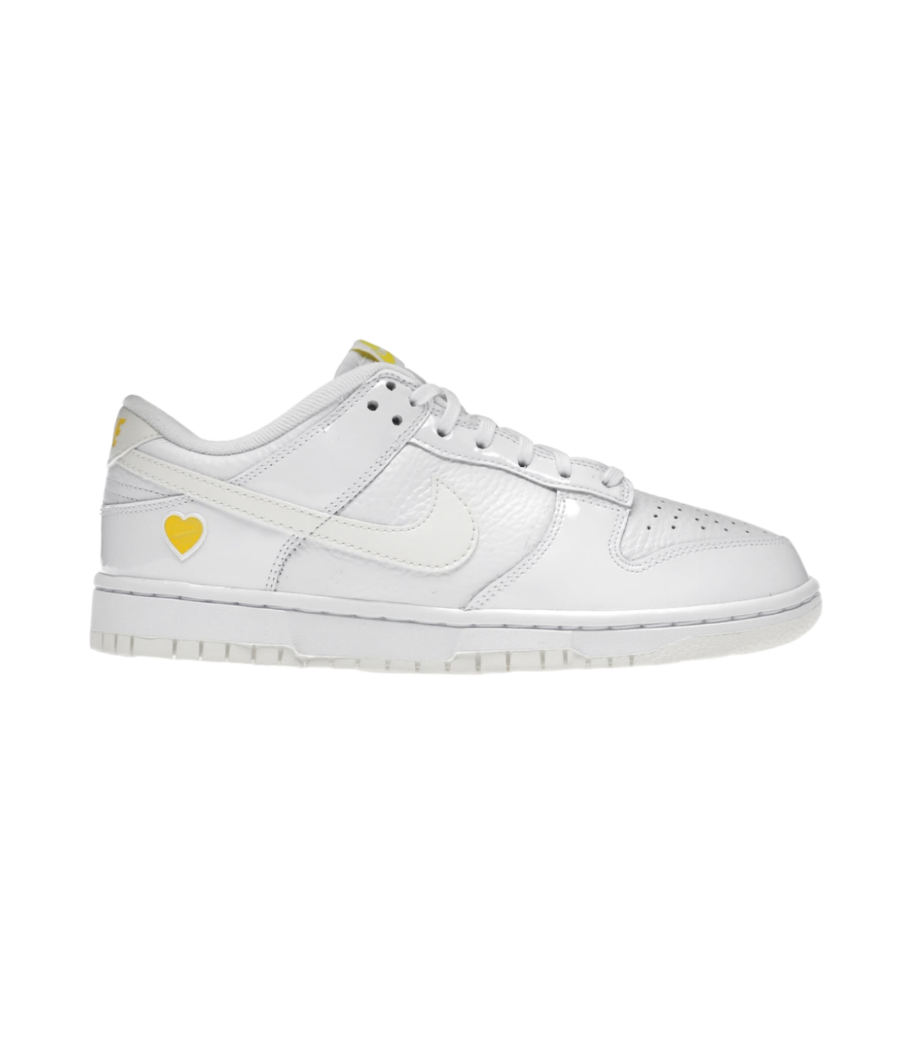 Nike Dunk Low White/Yellow Heart