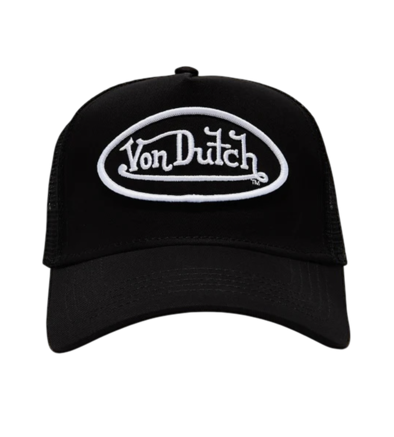 Von Dutch Hat Black/White
