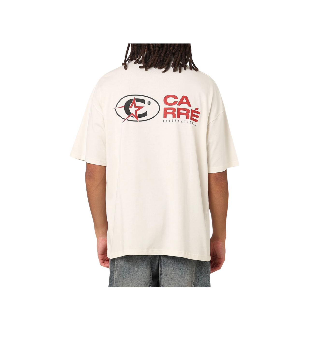 Carre Premium Heavyweight C Star Tee Cream