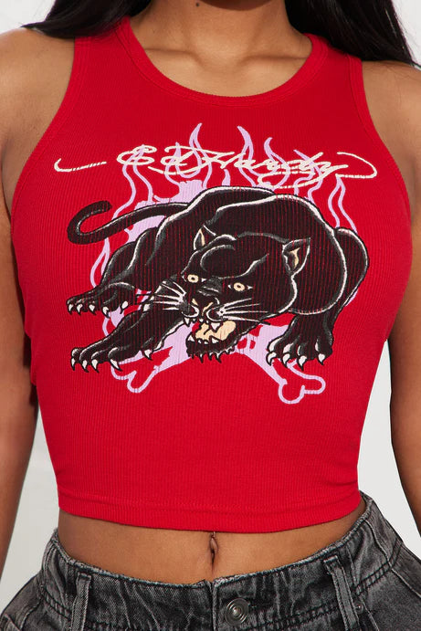 Ed Hardy Red Panther Tank