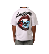 Loiter Ice Cube Lips Tee White