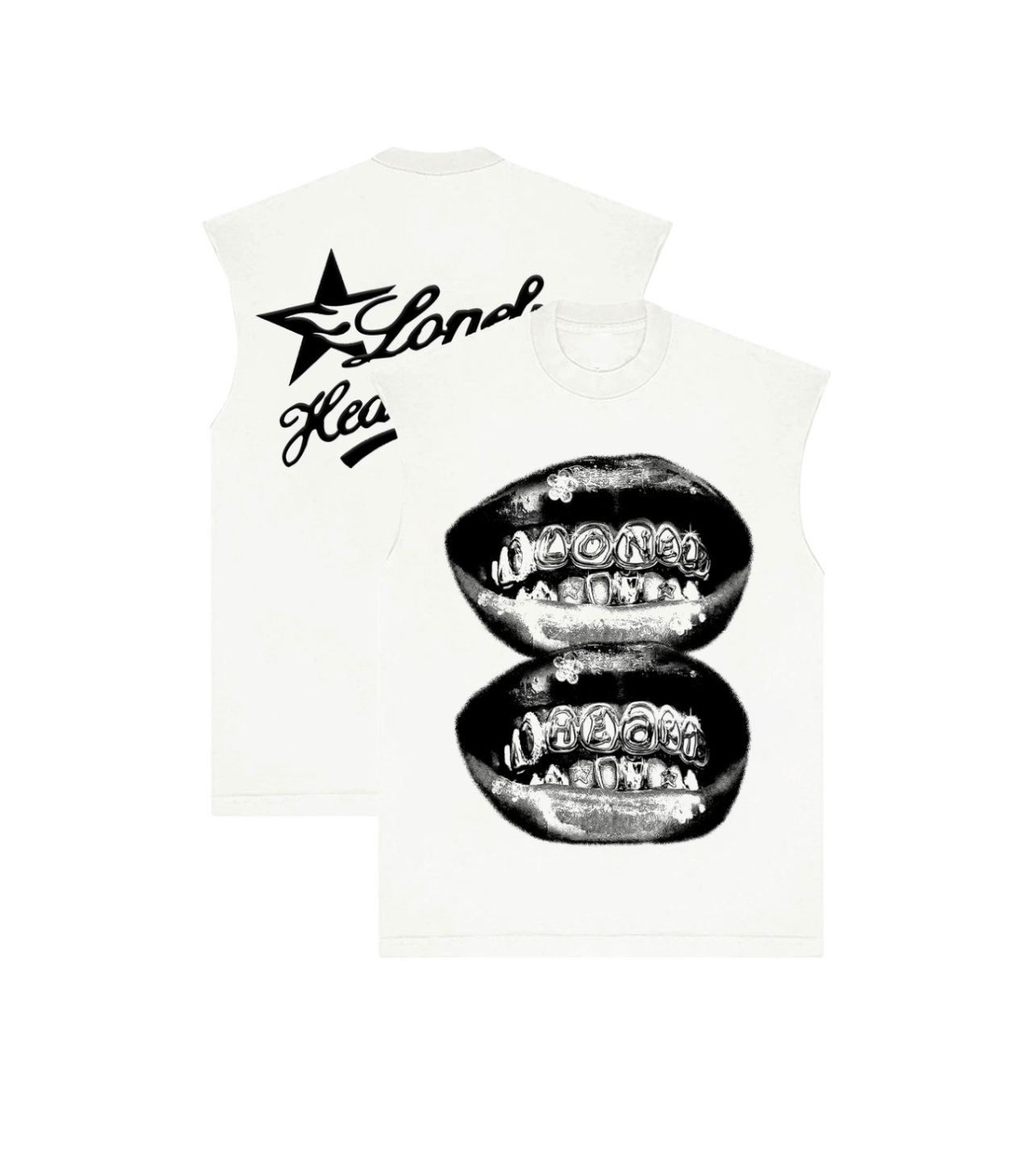 LHC Mouth Piece Cut Off Tee