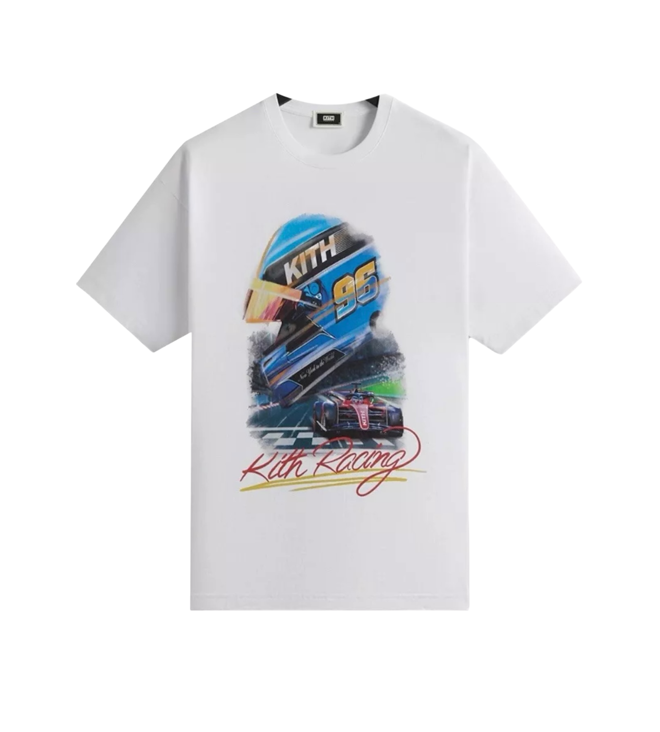 Kith X F1 Tee White
