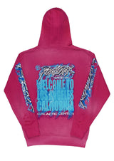 Rockstar Pink G Truck Distressed Hoodie