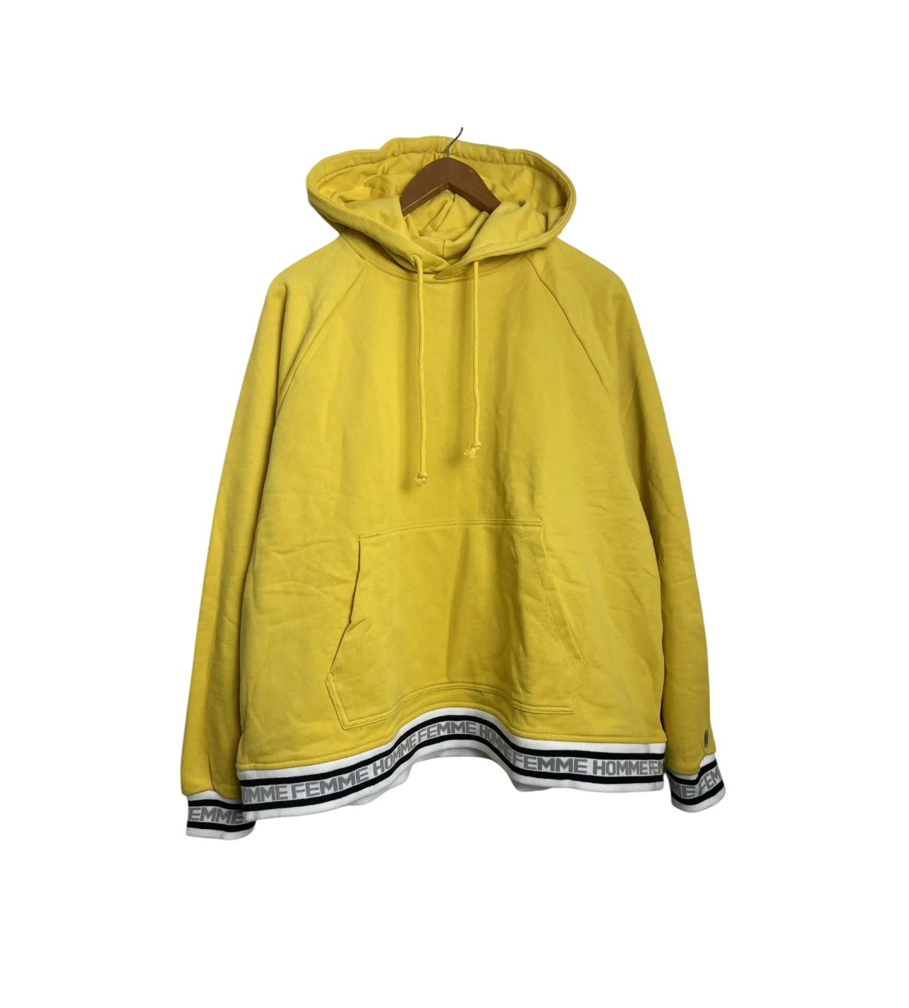 Homme Femme Logo Band Hoodie