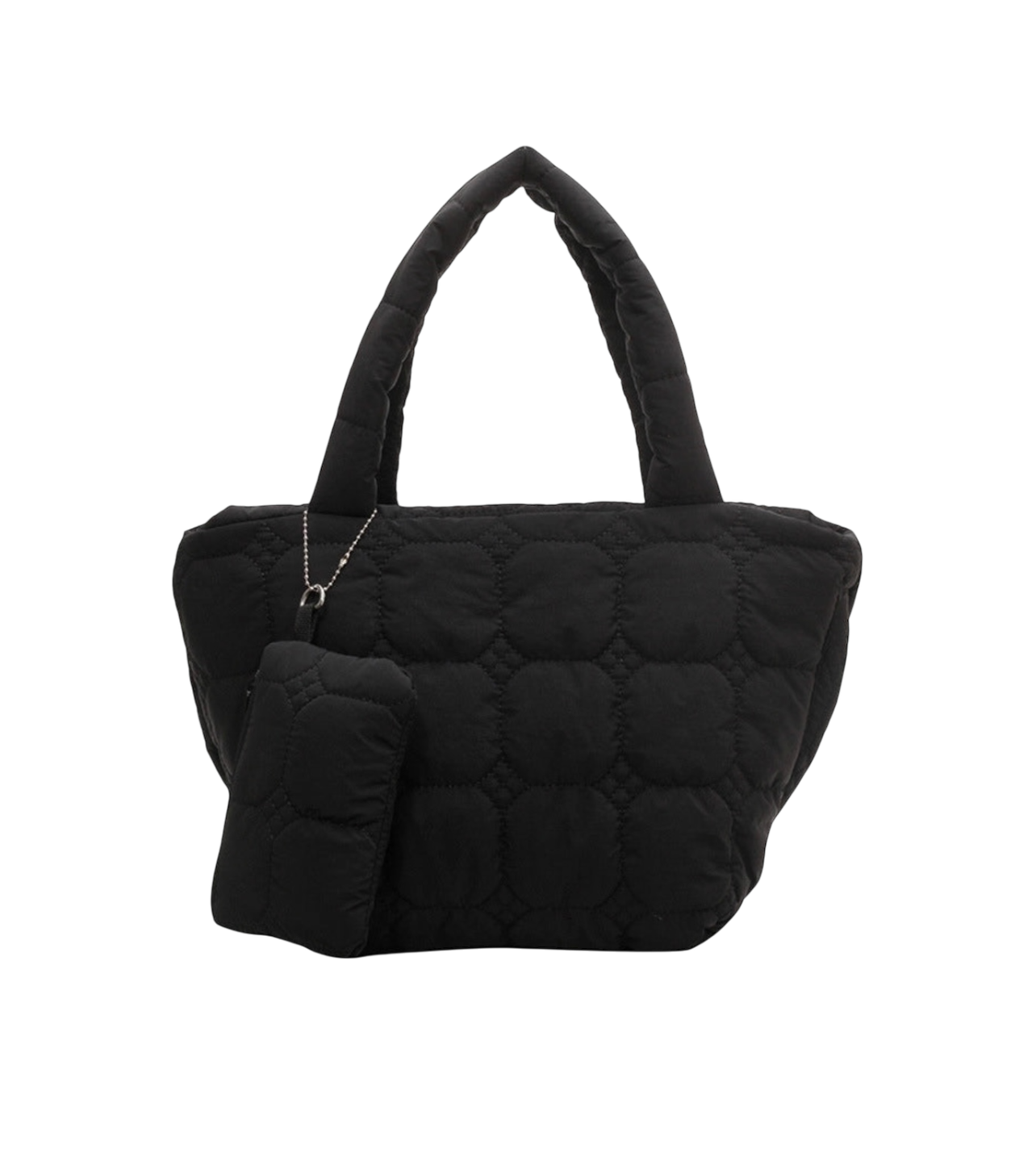 Aspen Black Bag With Zip Pouch