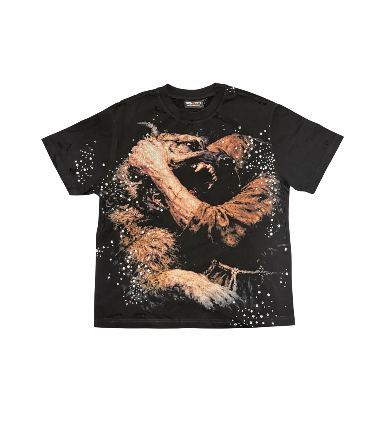 Concept “Dog Bite” Tee Black