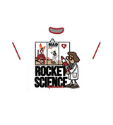 Red Letters Mad Science Tee