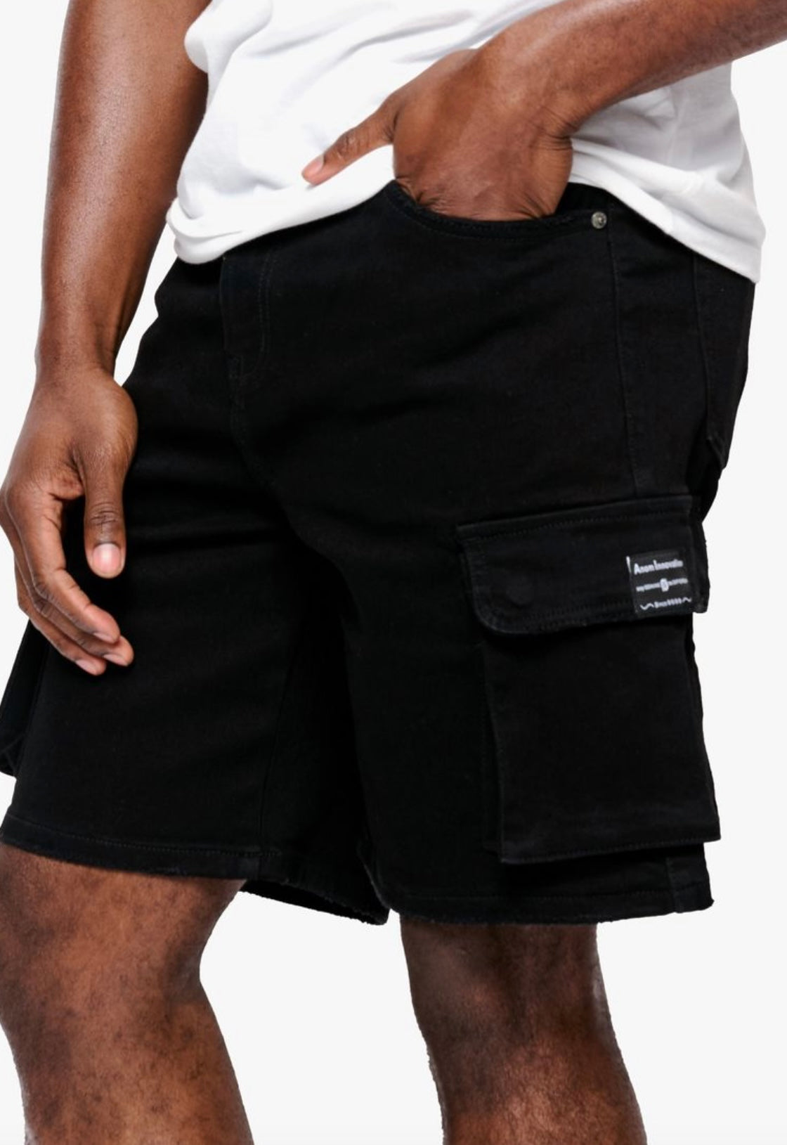 ANOM Denim Shorts Onyx Black