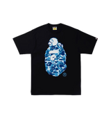 Bape ABC Camo Baby Milo Blue/Black Tee