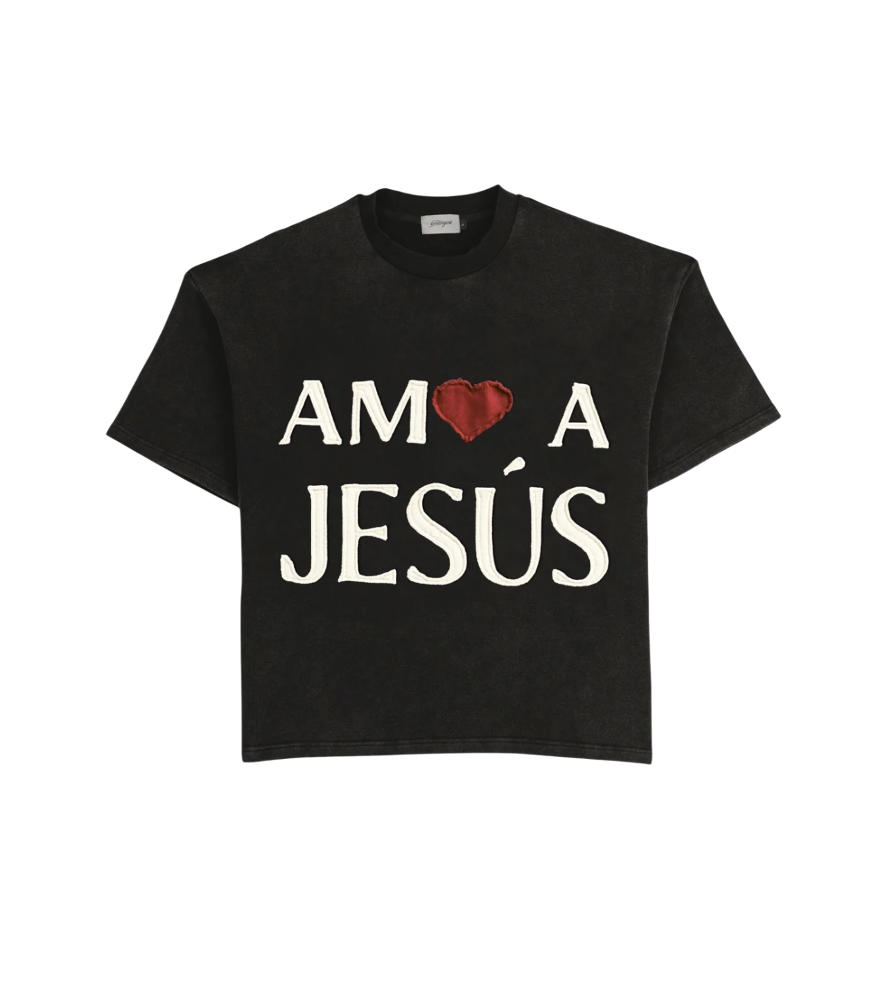 God In You “Amo A Jesus” Tee Black