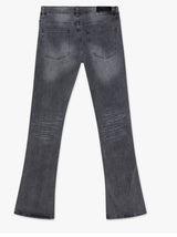 Silent Chapters Black Stacked Denim