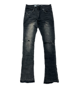 Waimea Black Acid Stacked Denim