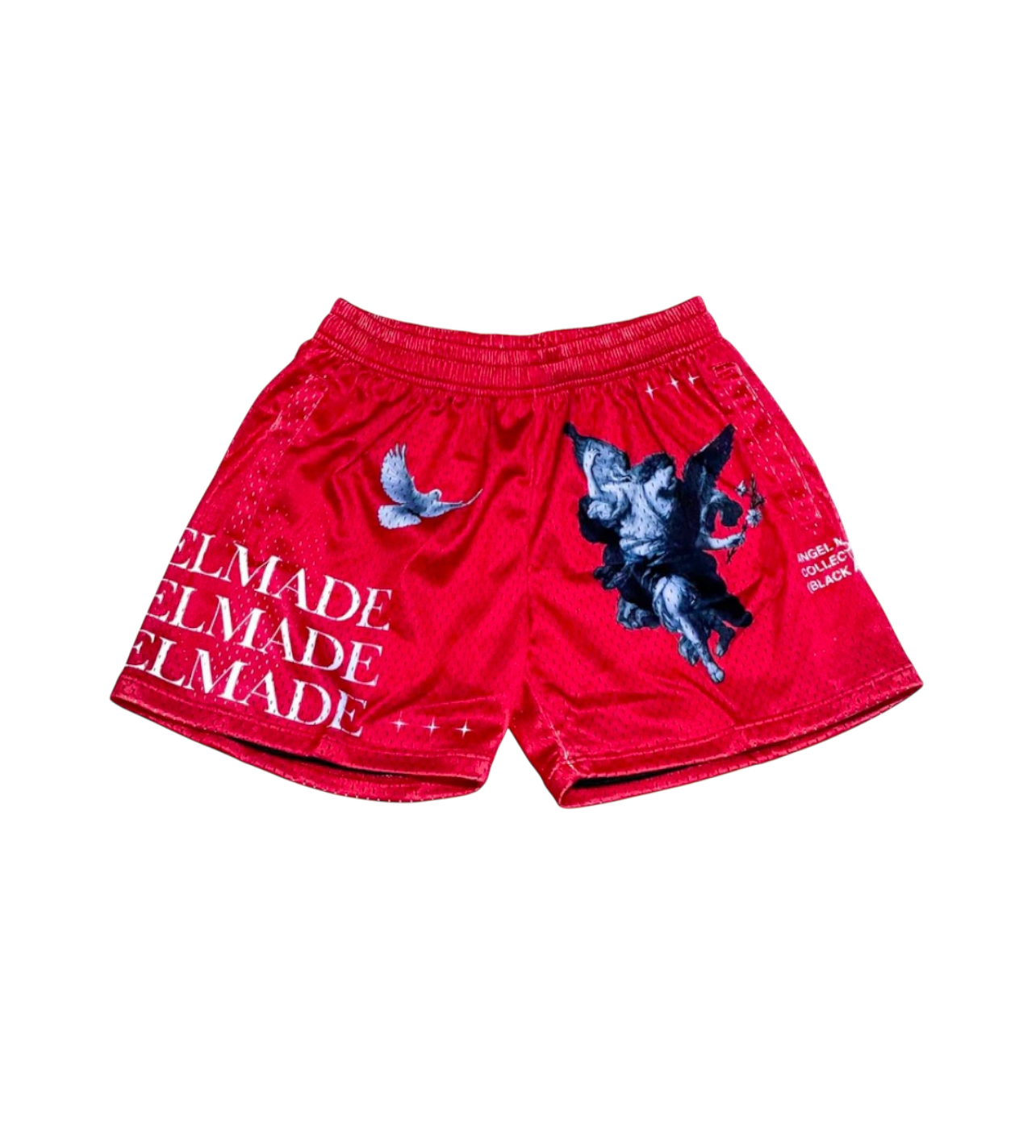 Angel Made Shorts Red
