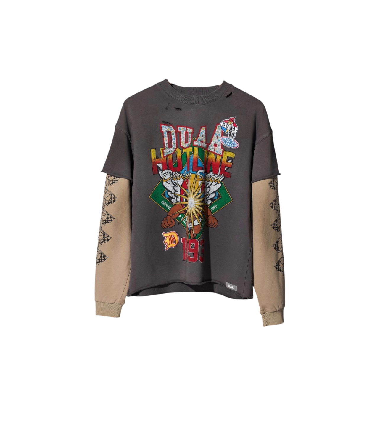 DUAA League L/S Grey