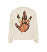 Homme Femme Twisted Fingers Crewneck