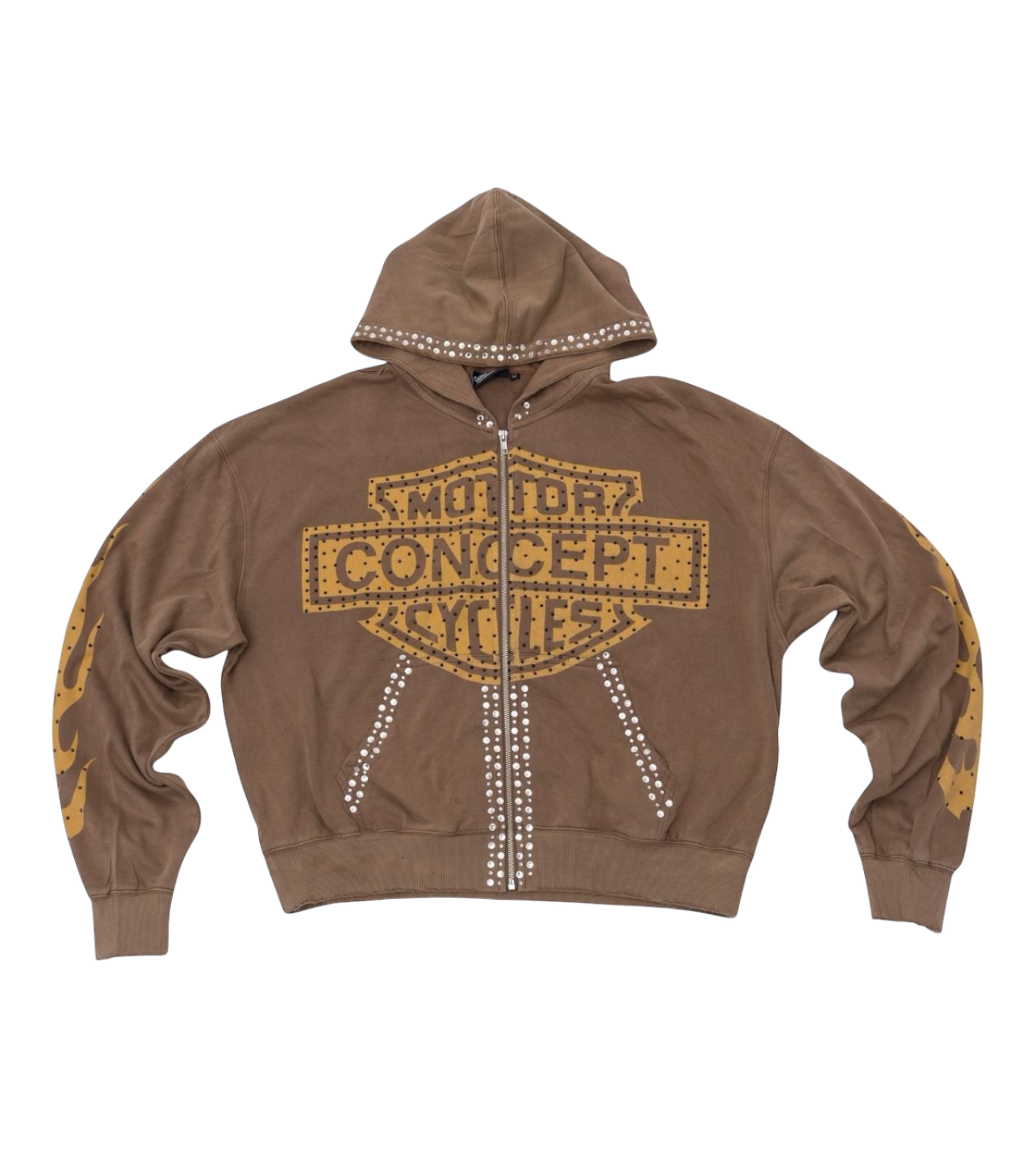 Concept Motor Hoodie Brown