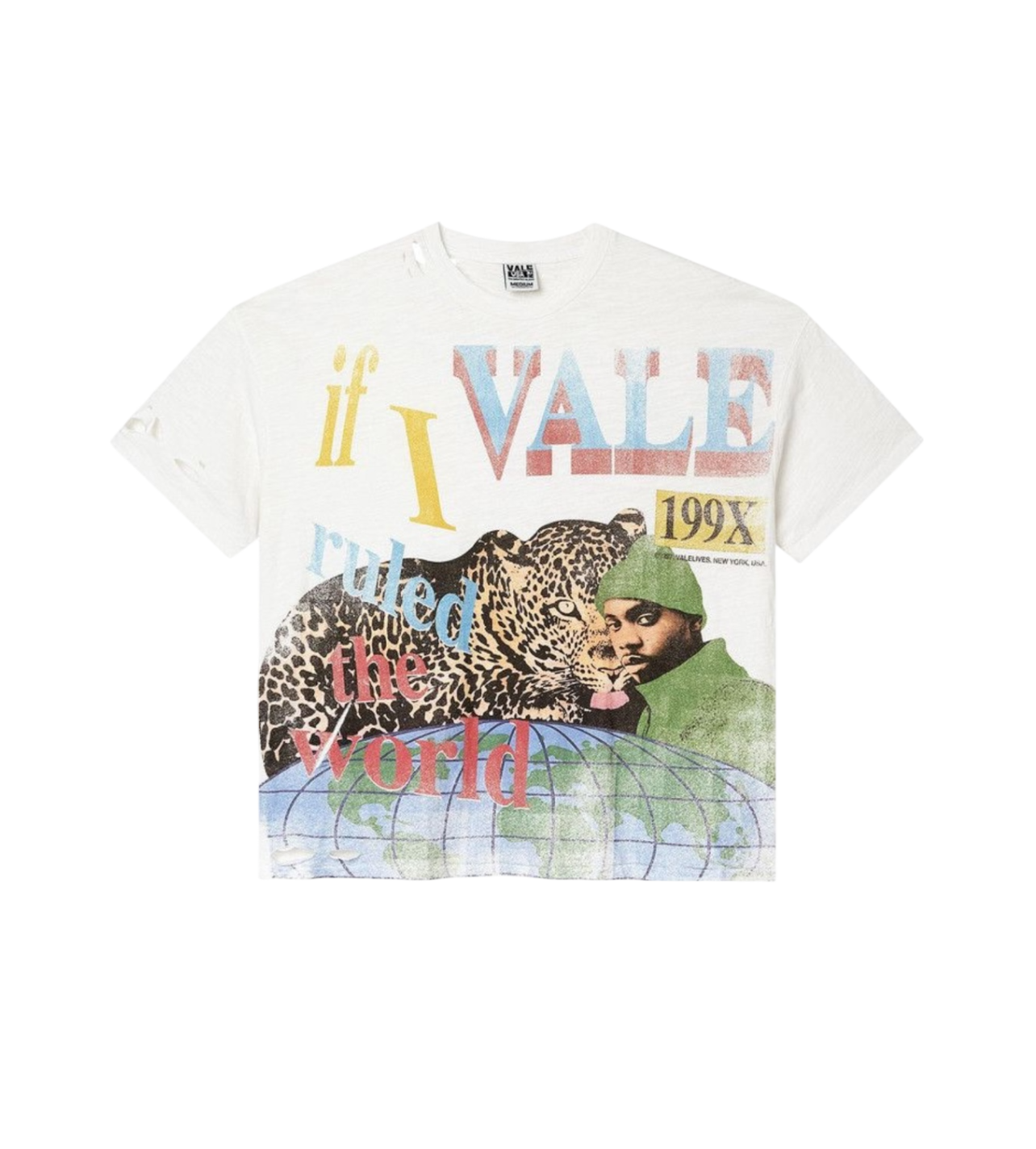 Vale Ruler Tee White