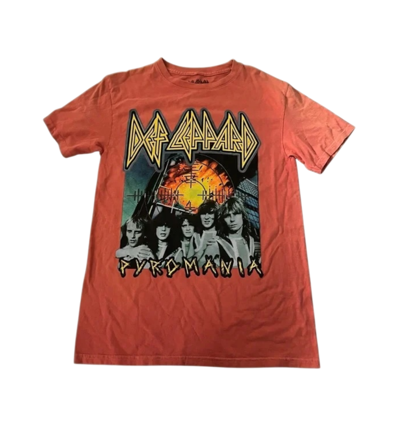 Def Leopard Pyromania Tee