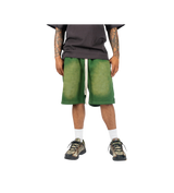 Sun Dried Sweatshorts Brown Green