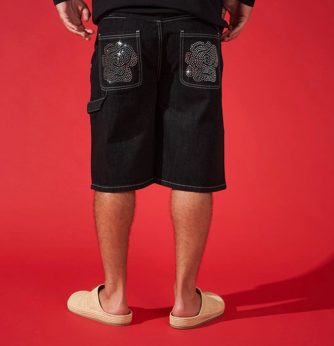 DUAA “Victorious” Denim Shorts