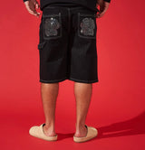 DUAA “Victorious” Denim Shorts