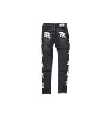 Mixed Emotions “ME” Logo Denim Black