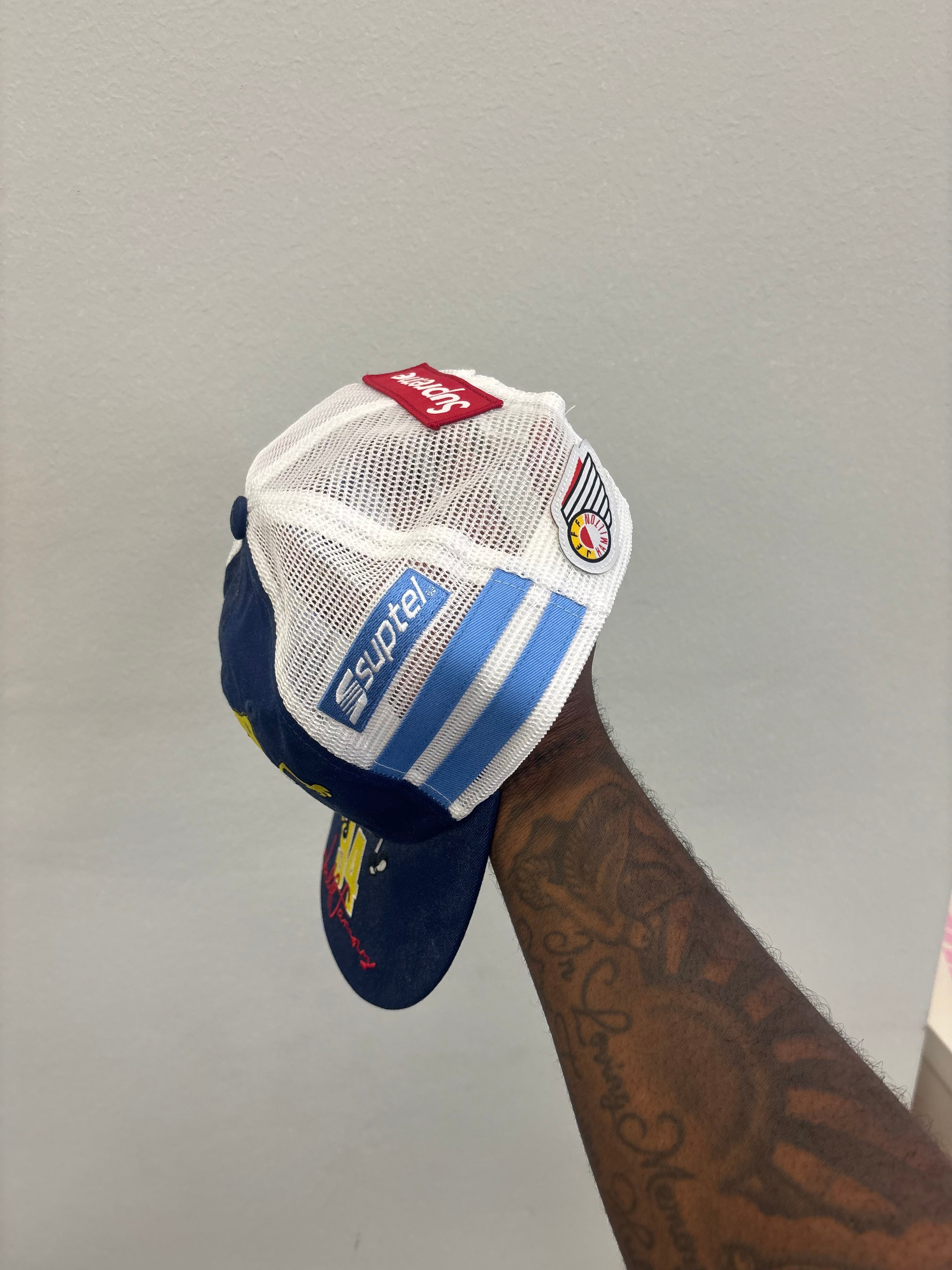 Supreme X SpongeBob 6 Panel Hat Navy