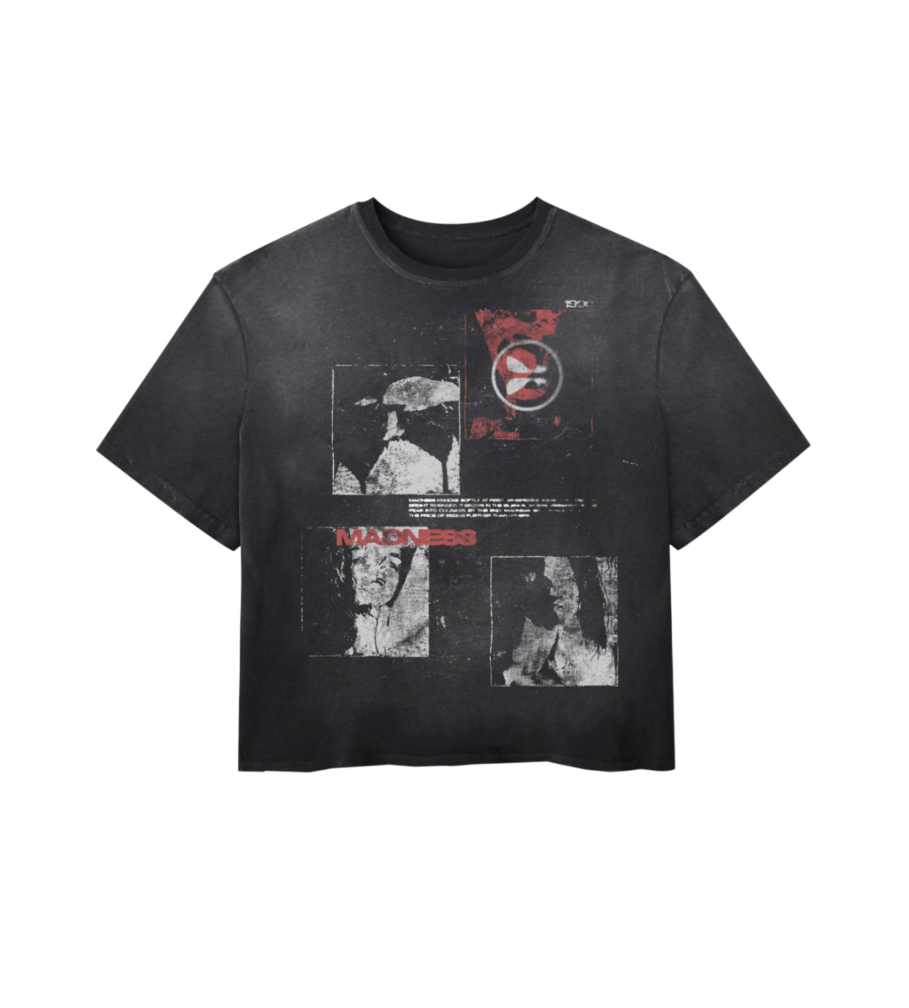 Madness “Broadcast” Vintage Tee Black