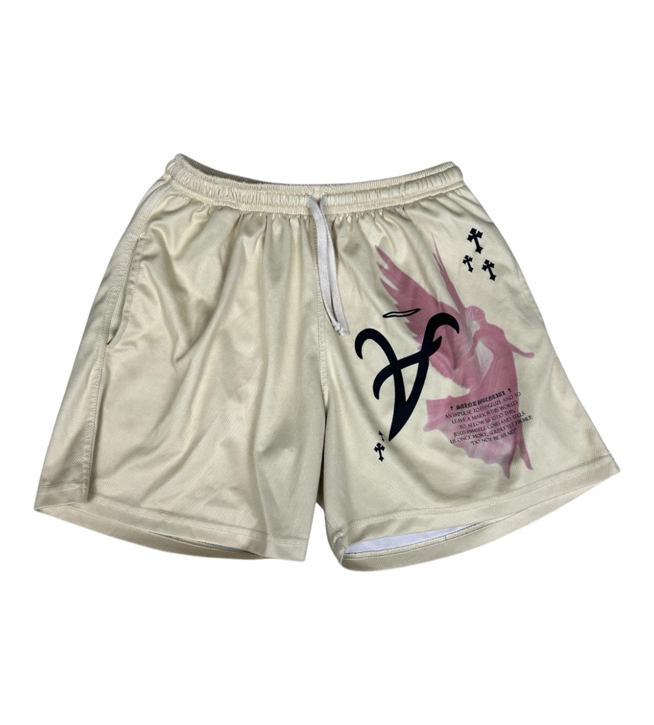Saint Potential Cream Shorts