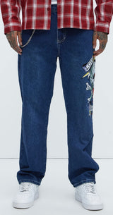 Ed Hardy Skull Dark Denim