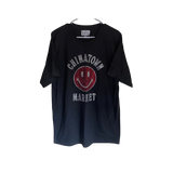 Market Rhinestone Tee Black