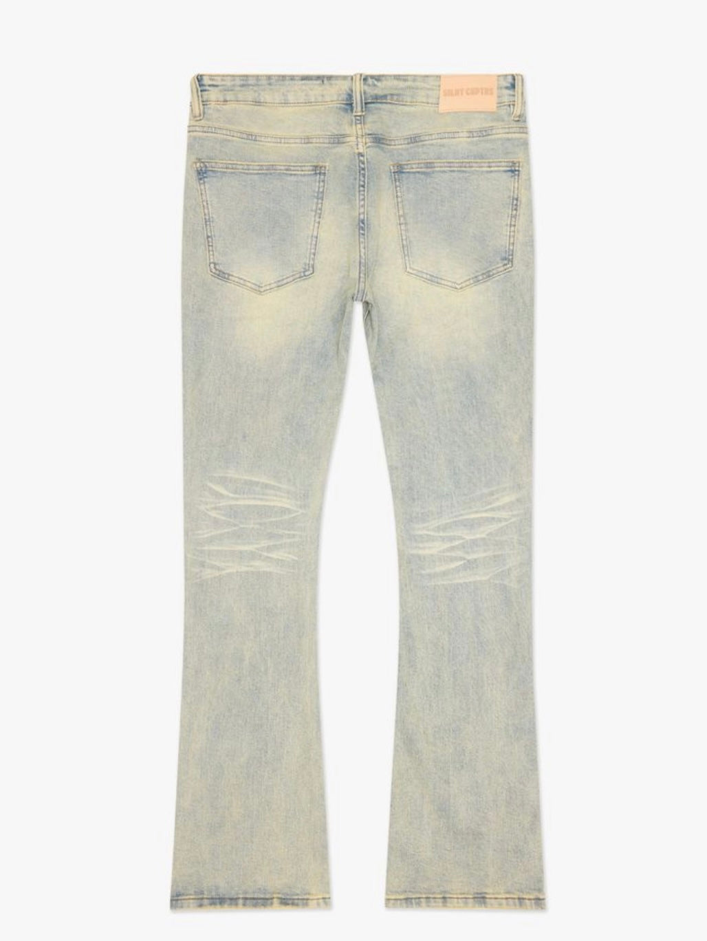 Silent Chapters Stacked Denim Vintage Wash