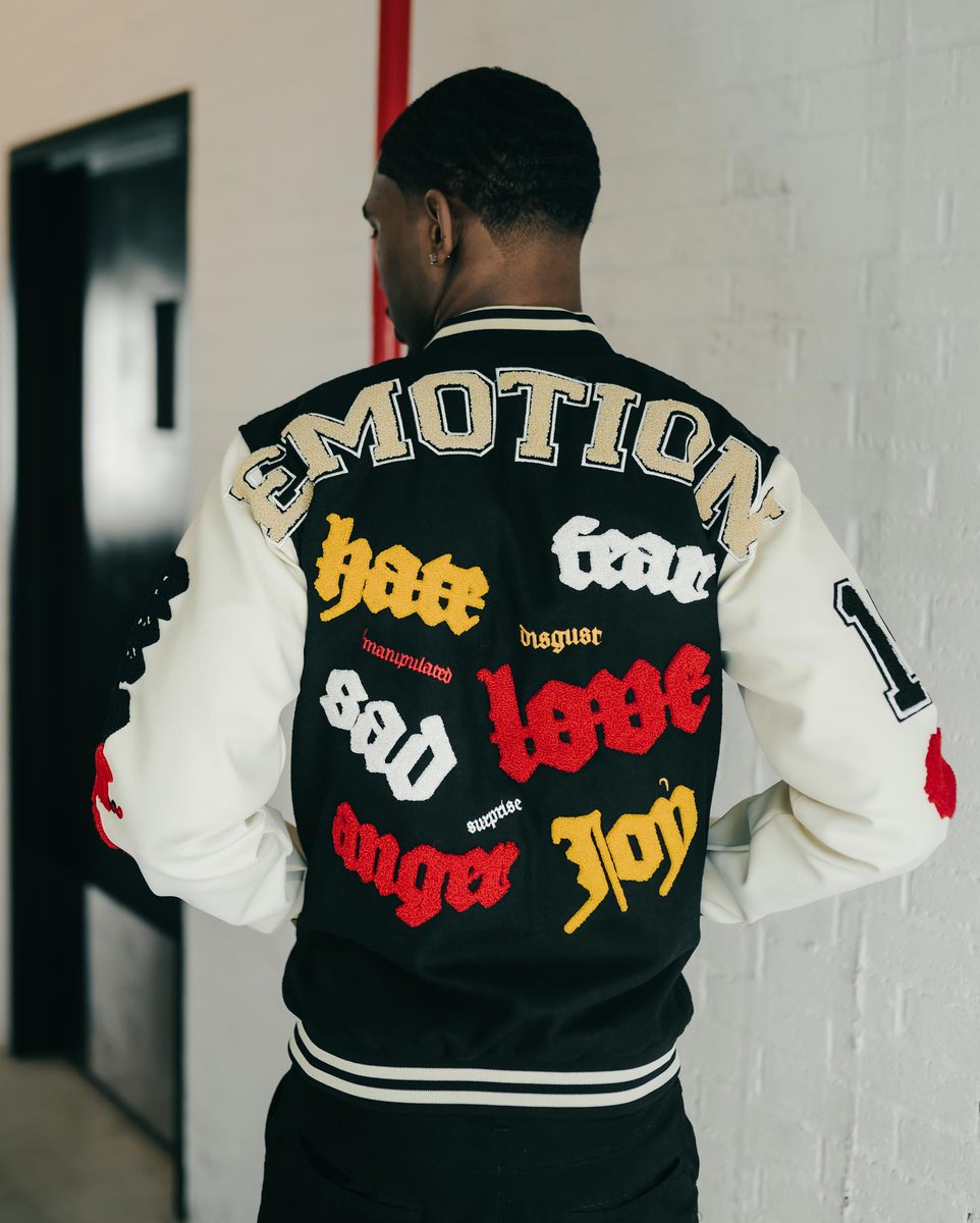 Mixed Emotions Varsity Jacket Rare