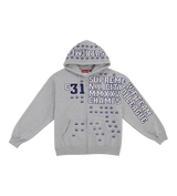 Supreme League Champs Zip Up Hooded Sweatshirt