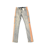 Homme Femme Straight Leg Logo Denim
