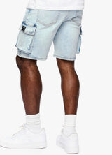 ANOM Denim Shorts Pool Blue