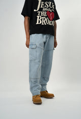 God In You “Carpenter Cargo Denim” Blue