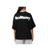 Loiter Boxy Y2K Tee Black/White