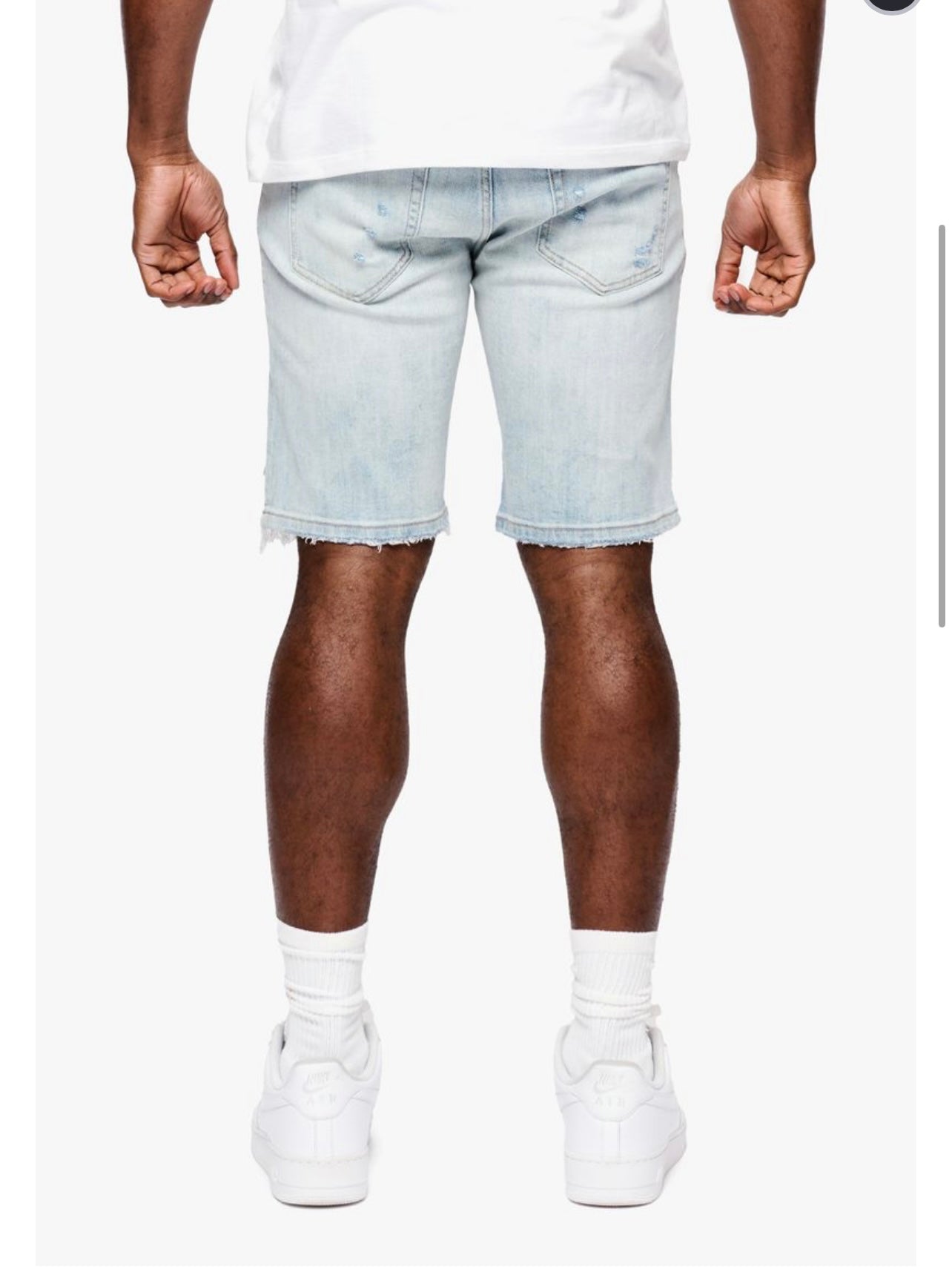 ANOM Denim Shorts Fever Light Wash