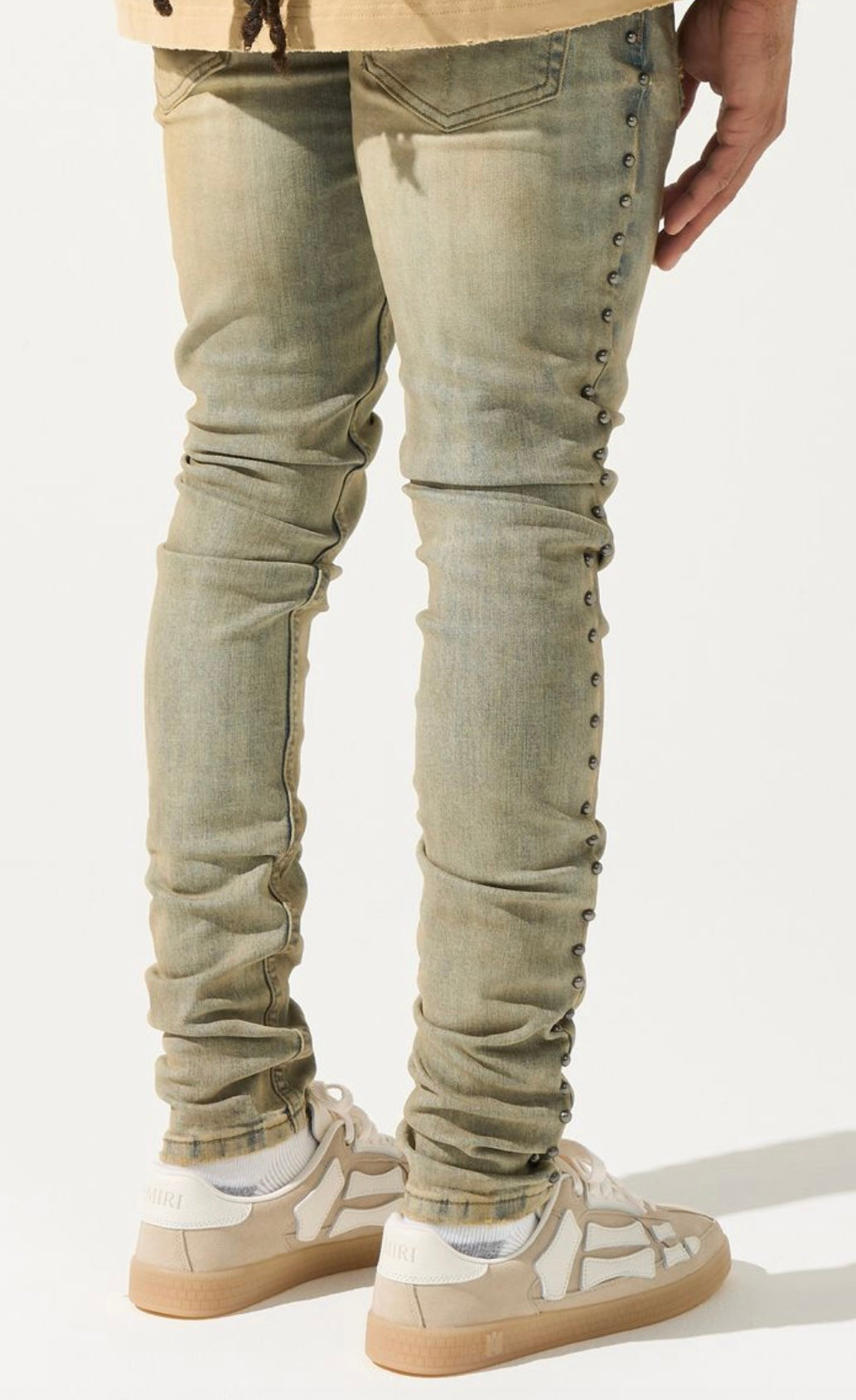 Serenede “EXO” Stud Jeans