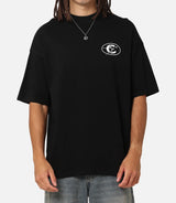 Carre Premium Heavyweight C Star Tee Black