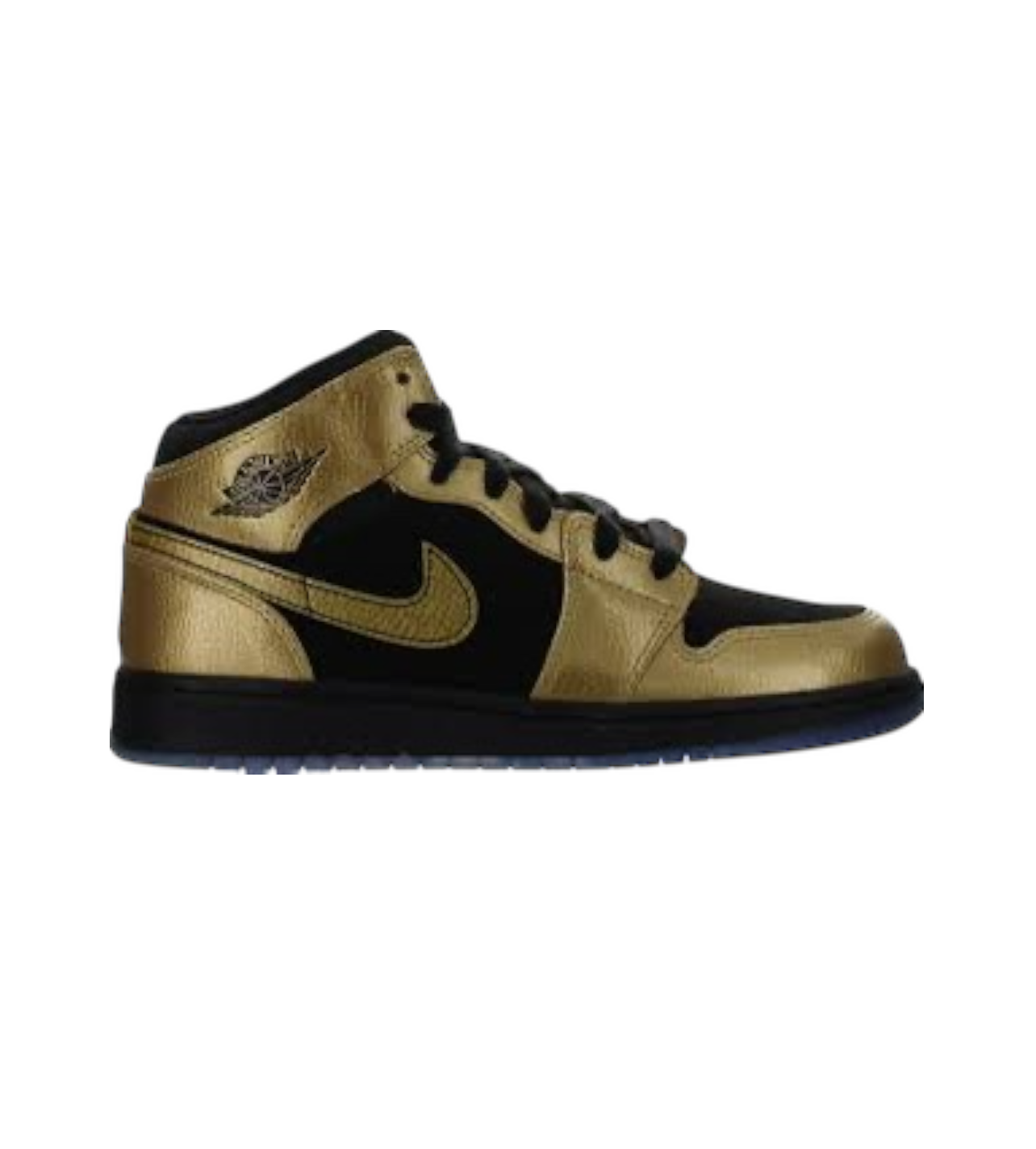 Jordan 1 Mid Gold/Black (no box)