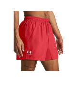 UA 5In Red Athletic Shorts