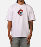 Loiter Ice Cube Lips Tee White