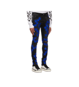 AM X Alchemest Blue Star Jeans Black