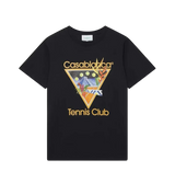 Casablanca Black Tennis Club Tee