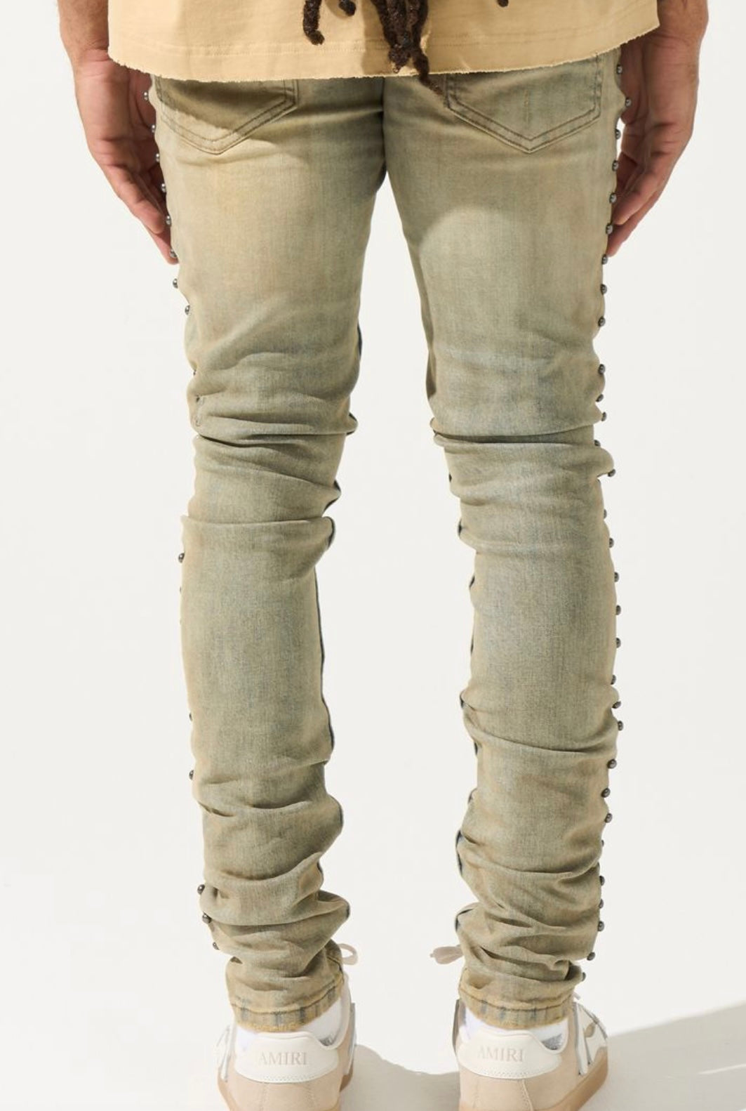 Serenede “EXO” Stud Jeans